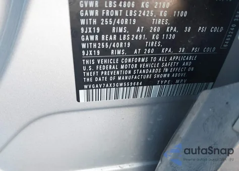 2016 Volkswagen Tiguan Sel from USA, damaged, VIN WVGAV7AX3GW559684